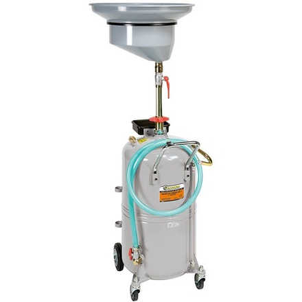 Установка для слива отработанного масла 90 л. с выносной подъемной воронкой 15 л., прямой слив, ECODORA (Италия)