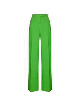 Брюки прямого кроя из крепа