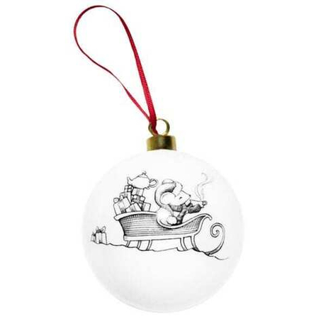 nan Шарик MOUSE IN SLEIGH 8 Rory Dobner Белый