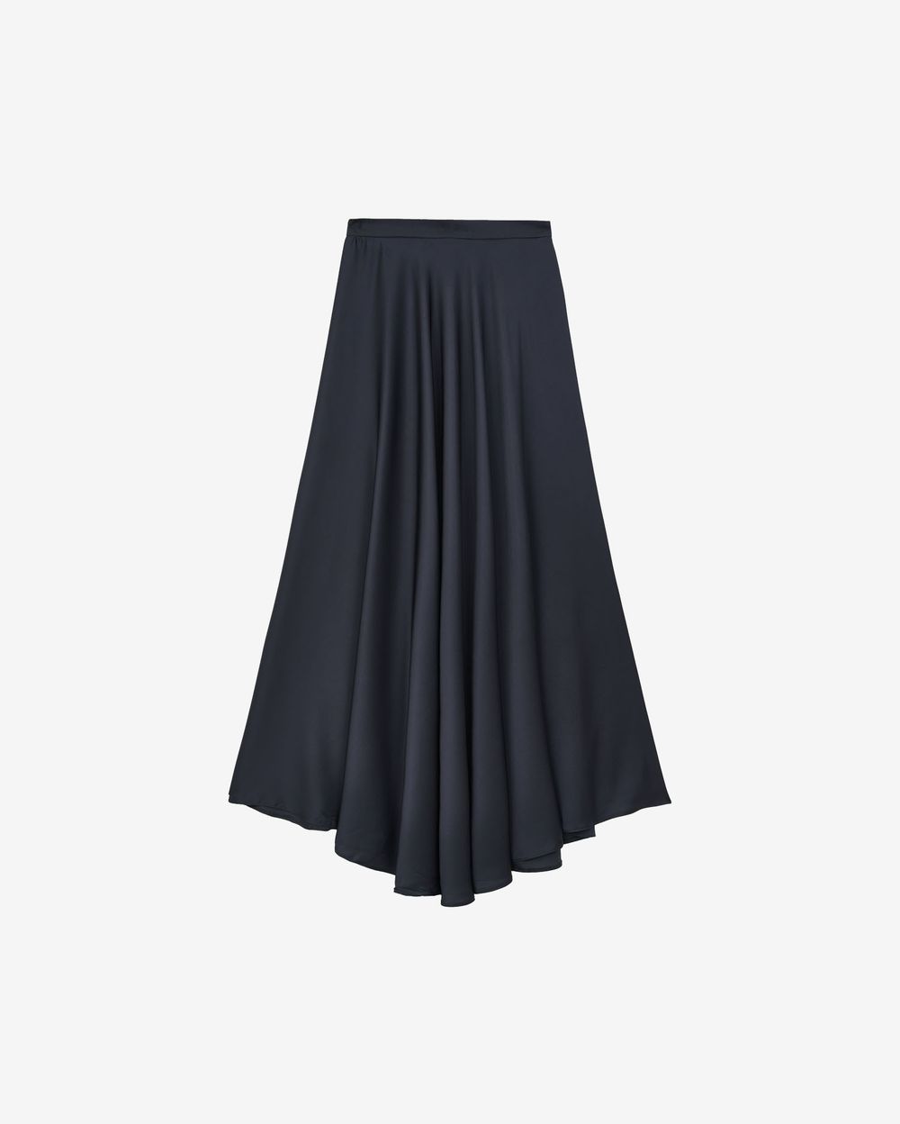 Юбка One Two Silk A-line темно-серая