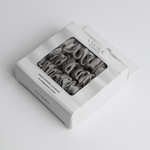 Набор резинок для волос "Medium" серый