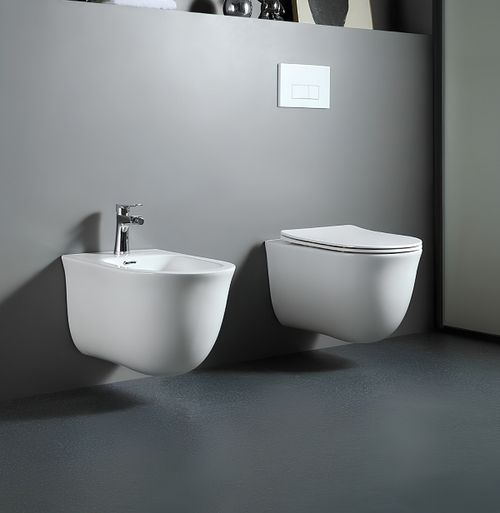 Унитаз Aquatek Классик AQ1112-00 подвесной с сиденьем Микролифт