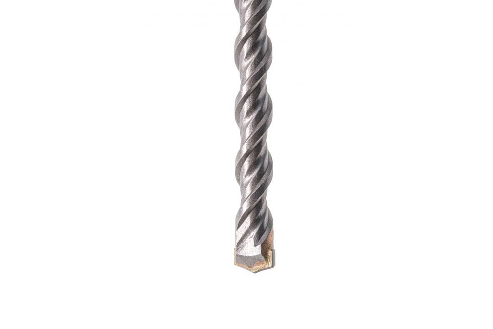 Бур по бетону, двойная спираль, Cobalt W-tip, 12x260 мм, SDS PLUS, серый