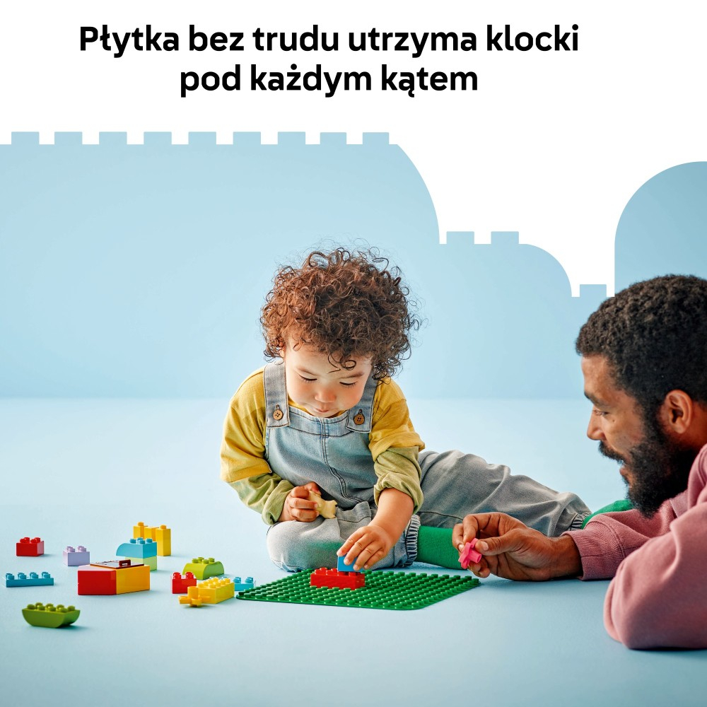 OUTLET LEGO DUPLO Classic - Зеленая строительная плитка 10460