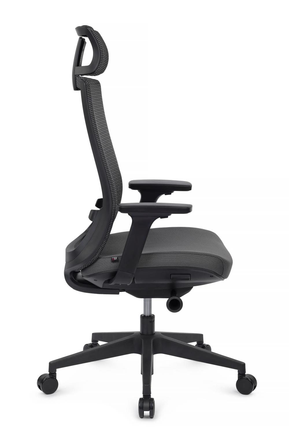 Кресло Riva Форум CH-312A Черный пластик/Серый