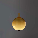 Подвесной дизайнерский светильник  Beam Stick Nuance Amber by Olev