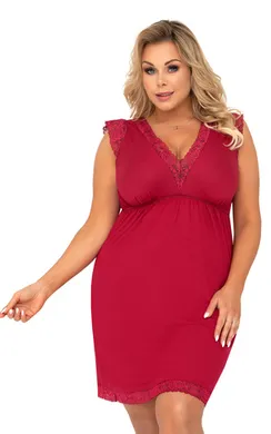Vera plus nightdress Burgundy
