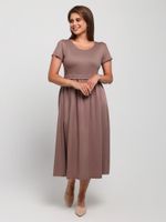 Платье Женственность Виотекс КОФЕЙНЫЙ