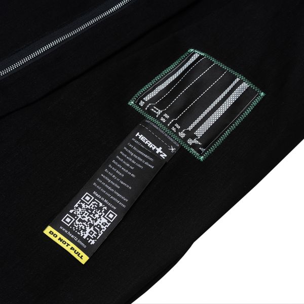 Куртка Джинсовая Prisoner Asymmetrical черная - фото 5