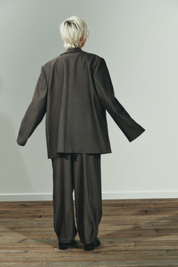 ZARA БЛЕЙЗЕР ОВЕРСАЙЗ С МНОГОПОЗИЦИОННОЙ ПУГОВИЦЕЙ, ПЫЛЬНЫЙ ХАКИ