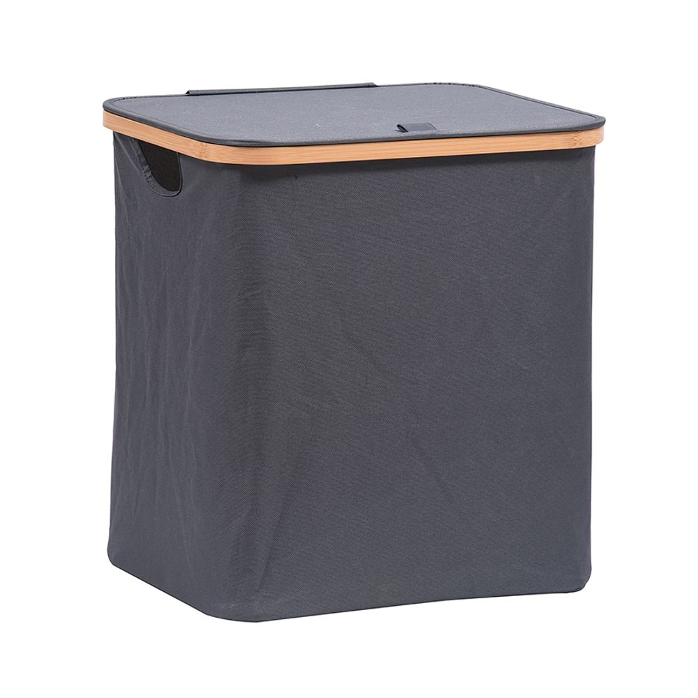 Корзина для белья Neat Mid, 40x33x43 см, серая