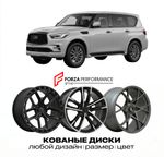 КОВАНЫЕ ДИСКИ для Infiniti QX80 I Рестайлинг 2018-2022 Инфинити