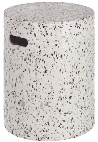 Столик Jenell терраццо белый 35 см La Forma Испания