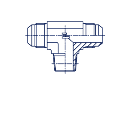 Штуцер FTC JIC 7/16" NPT1/8"