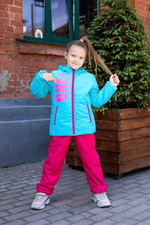 Комплект д/дев "Алекса" р.98 бир-гол/фуксия (Аврора (г.Тула) 793-Д