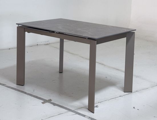 Стол CORNER 120 MATT LATTE STONE SOLID CERAMIC / TAUPE