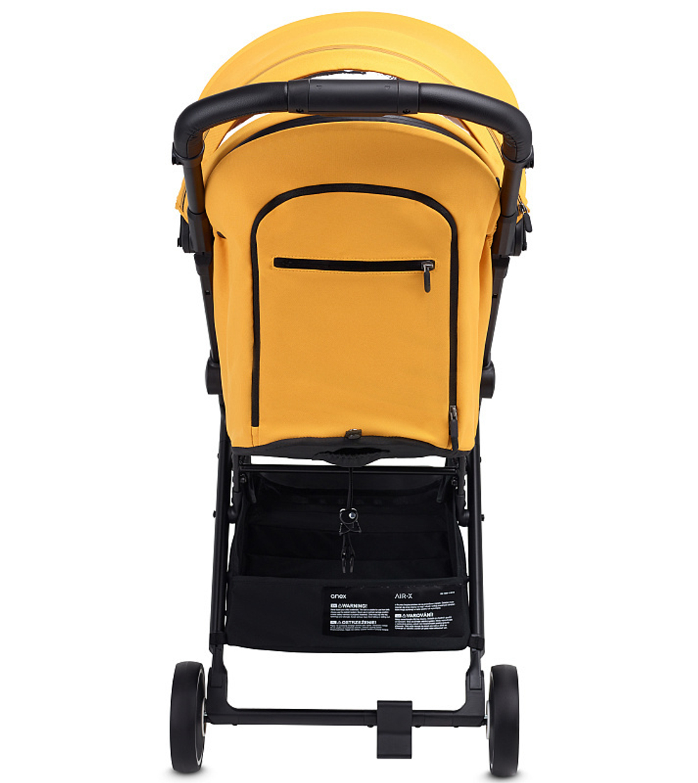 Детская коляска Anex Air-X Travel Cot 2 в 1 yellow/gray