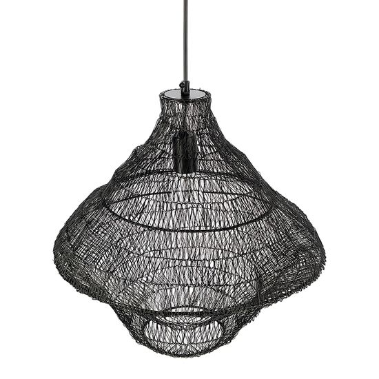 Светильник подвесной vinger, D45х50 см, темно-серый