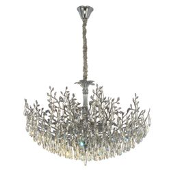 Citilux RITZ CL310121 Люстра хрустальная подвесная Хром