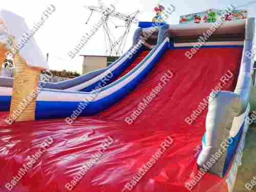 Батут "Зимняя горка" 12.5*8*8.5 м