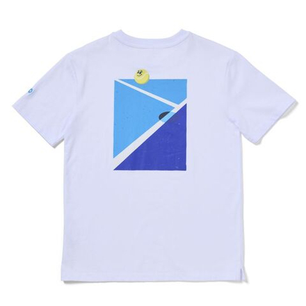 Детская теннисная футболка Australian Open Kids Court Tennis - white