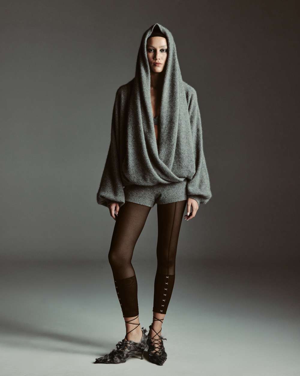 Лосины декоративные, Коричневые