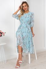 Платье Хелен (голубой) Р11-1075/5 Nikol