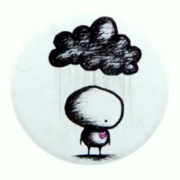 Значок Чел под тучкой