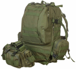 Тактический рюкзак с подсумками 40л / олива