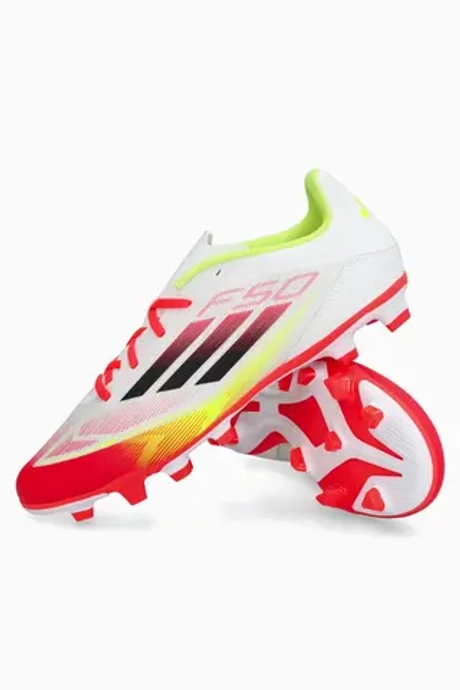 Бутсы adidas F50 Club FG/MG - белый