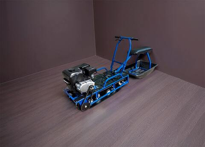 Мотобуксировщик Альбатрос-L 9 PRO с фарой