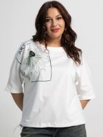 Блуза Злата (белая) Б15525-4М LT Collection
