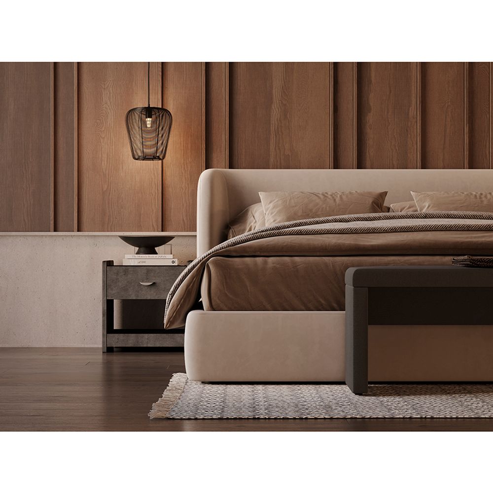 Светильник подвесной Vinger, Ø28х30 см, черный