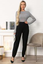 Брюки классические Берна (черные) Б14883-8М LT Collection