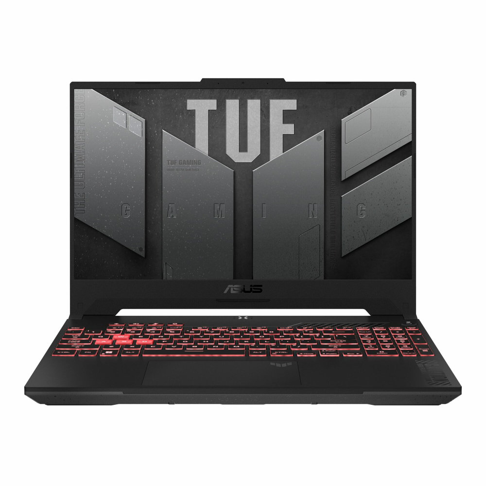 Ноутбук ASUS TUF Gaming A15 FA507NU-LP141 15.6" FHD IPS 250N 144Hz/R5-7535HS/16Gb/512Gb SSD/RTX 4050 6Gb/DOS/Mecha Gray/Русская раскладка