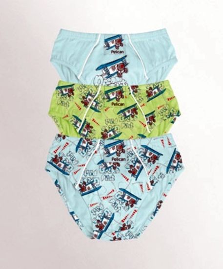 Трусы (3шт) для мальчиков PELICAN BUL-311