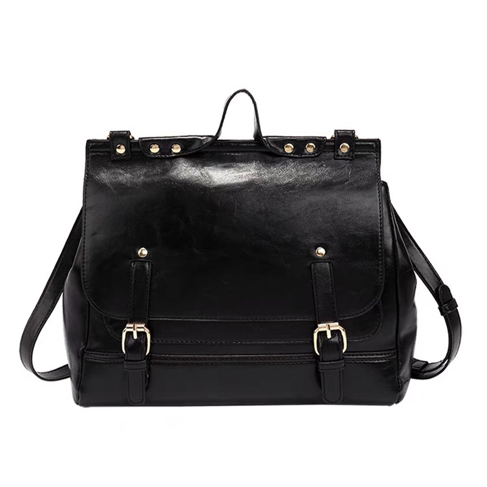 UNITE STAR PU Backpack Medium Women"s Black/Brown