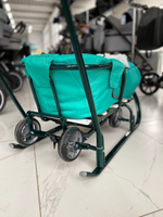 Санки детские «Тимка 6 универсал» с набором аксессуаров зеленый лак (арт. Т6УН/З)