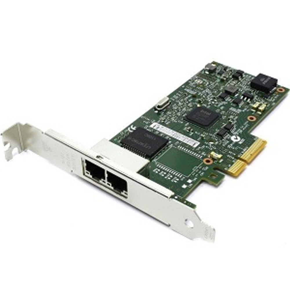 Сетевая карта Intel I350-T2, 10/100/1000, PCI-Ex4, 2xRJ-45 (I350T2V2BLK)