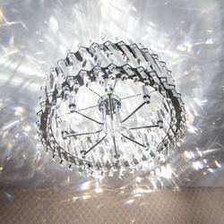 Citilux Ингвар CL334281 Люстра подвесная хрустальная Хром