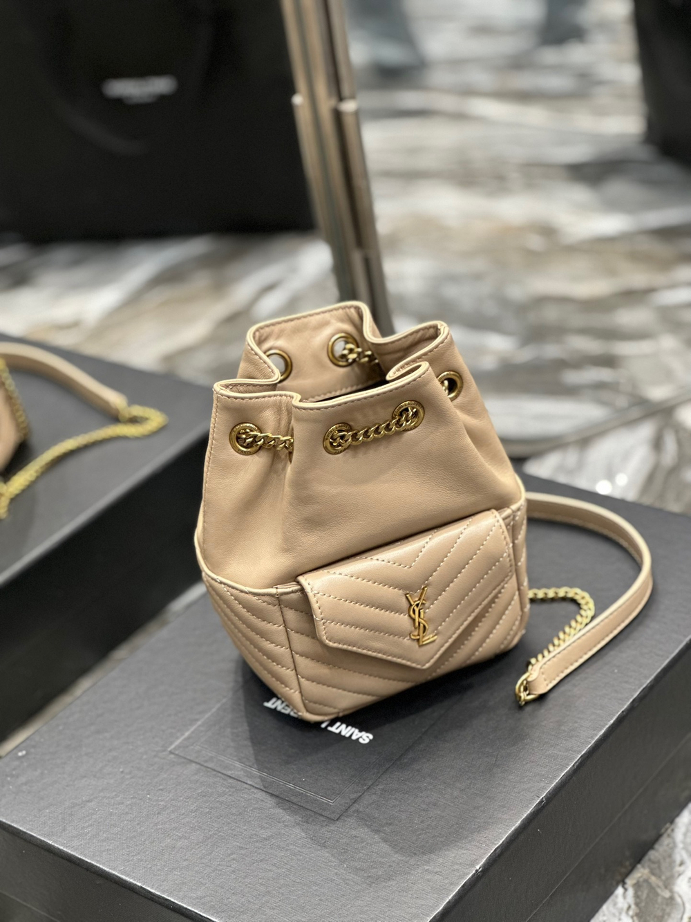 Saint Laurent Joe Backpack 19 cm