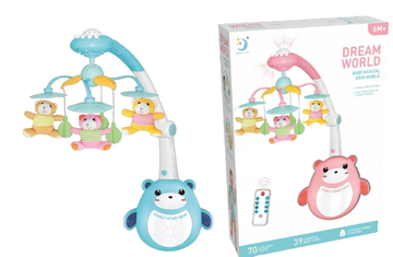 Музыкальная карусель для новорожденных  " Добрые сны " ( медвежата )