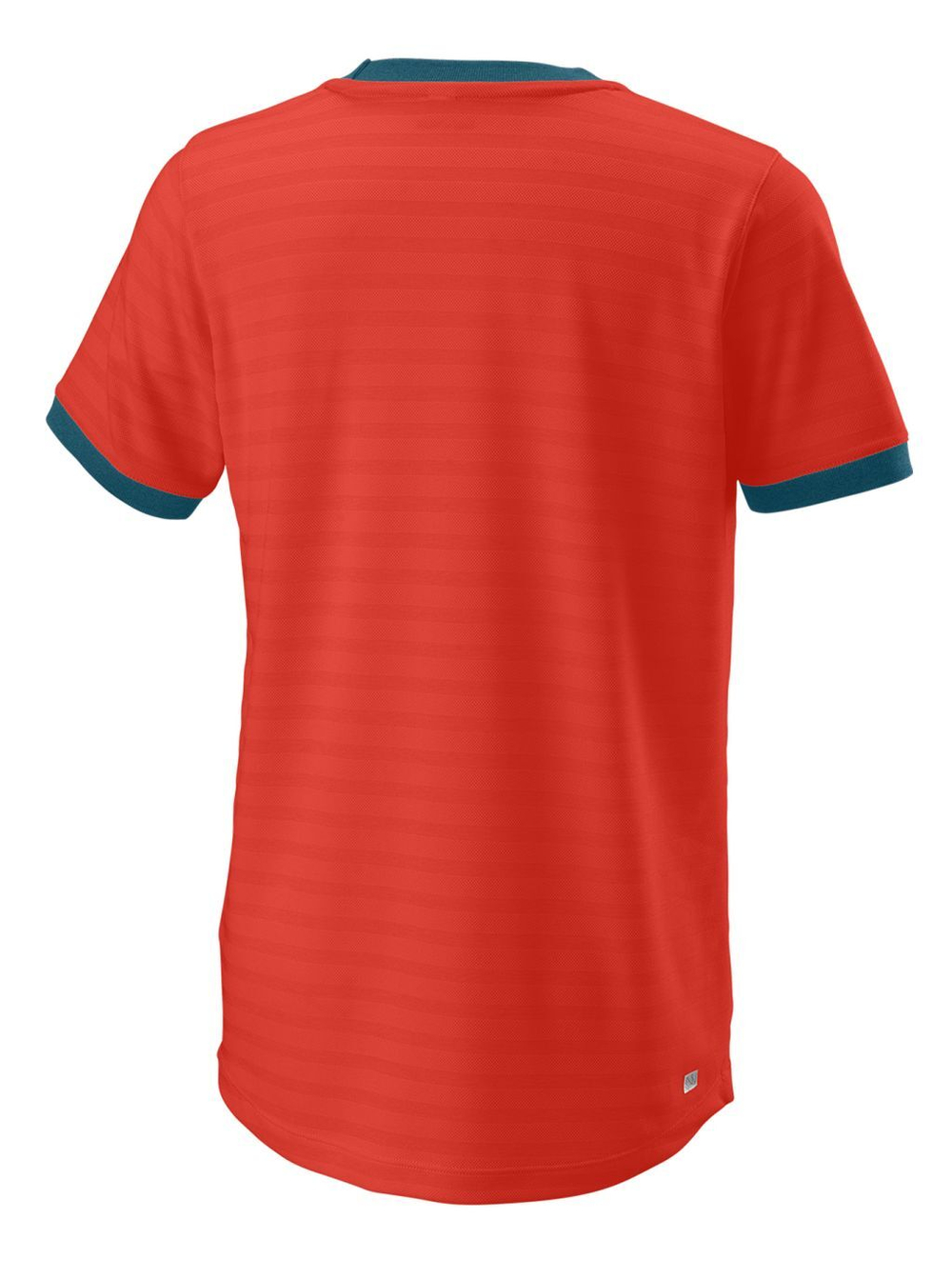 Футболка для мальчика теннисная Wilson Competition Crew II B - fiesta