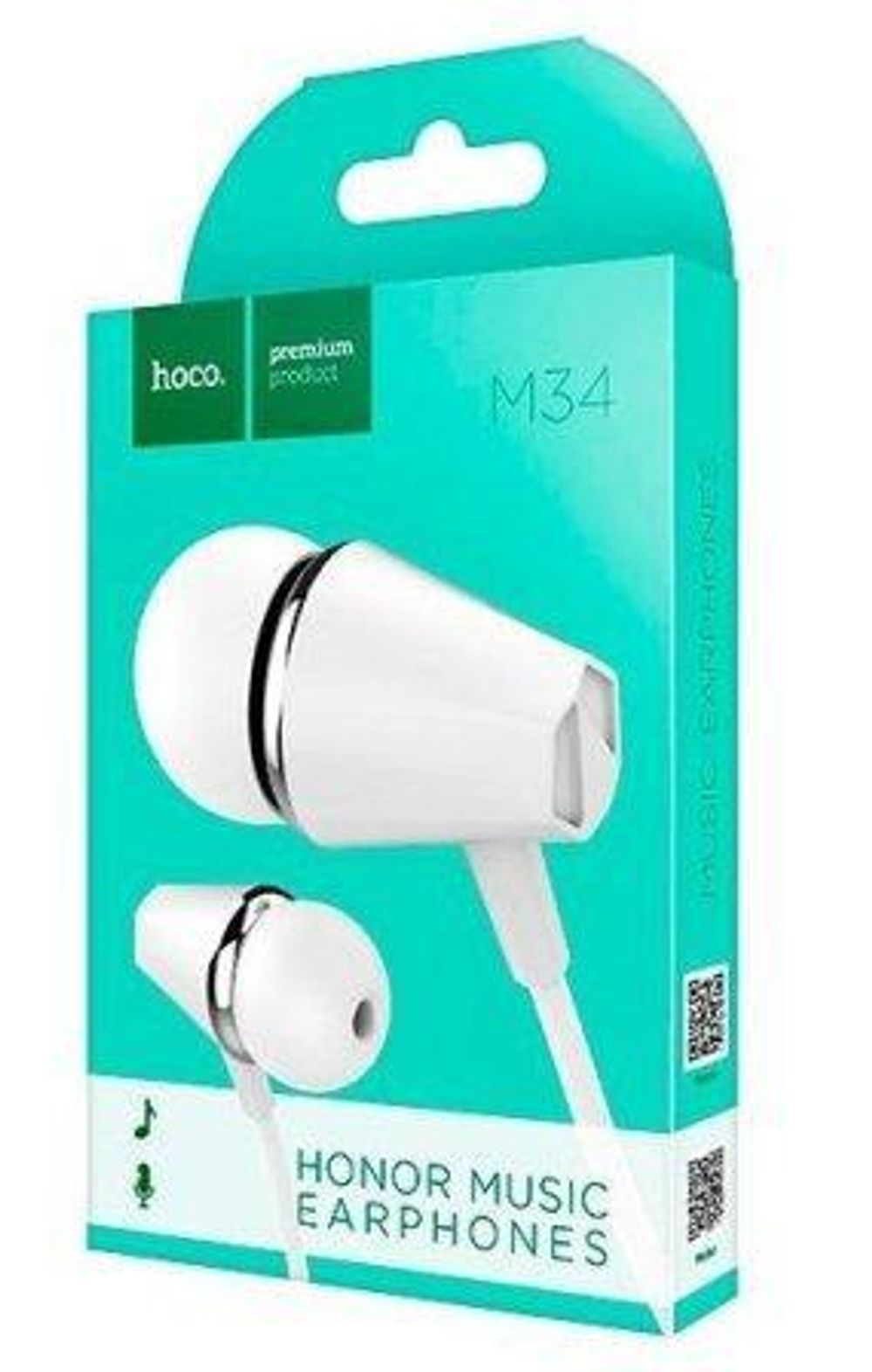Наушники внутриканальные HOCO M34 с микрофоном белый.jpg