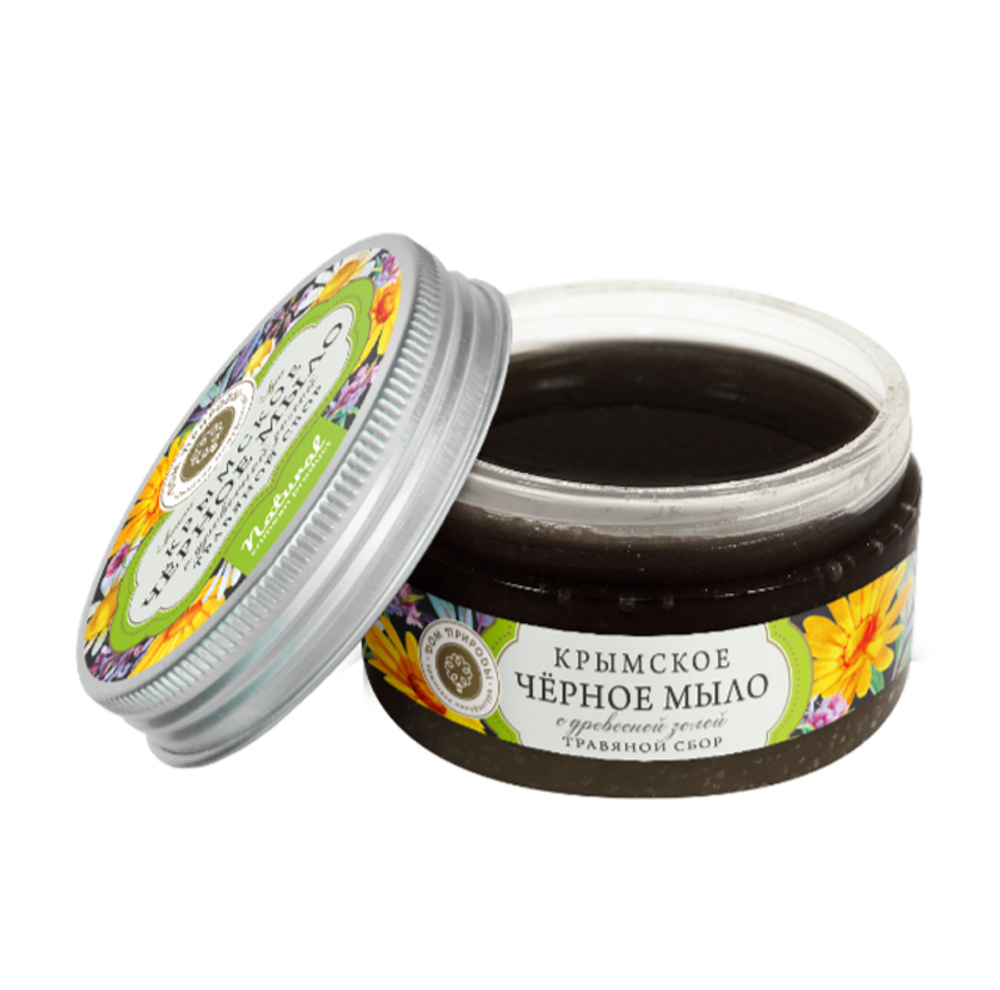 Крымское Черное мыло Травяной сбор, 200 г (4,3 б)