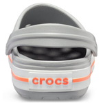 Сабо Crocs Crocband Light Grey/Bright Coral