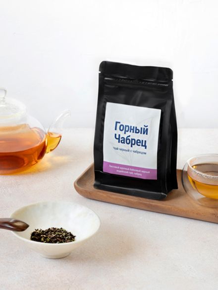 Чай черный - Горный крупнолистовой чабрец - пакет 100 гр
