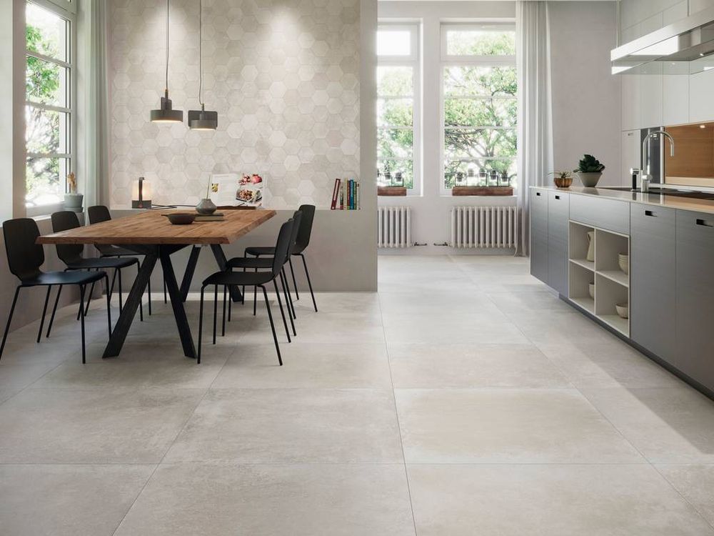 Terraslab, Midtown Cream Base C3/R11 Antislip 600х600х20мм 2шт/уп - керамогранит уличный