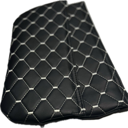 Чехлы на козырьки УАЗ 469, УАЗ "Хантер", УАЗ 452 "Буханка"(белая нить Рубин)