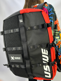 Рюкзак USWE Buddy 40L Athelete Gear Pack, Carbon Black